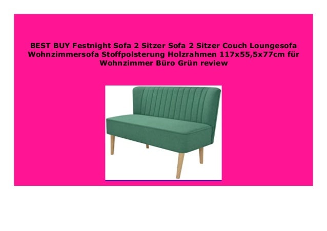 Hot Sale Festnight Sofa 2 Sitzer Sofa 2 Sitzer Couch Loungesofa Wohnz