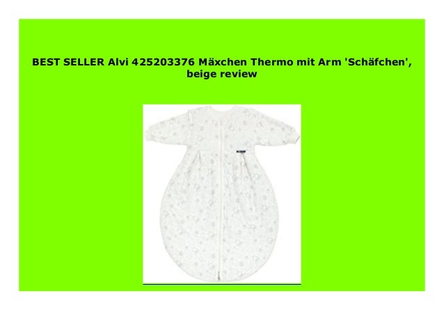 Alvi 424103376 M/äxchen Thermo Sch/äfchen beige