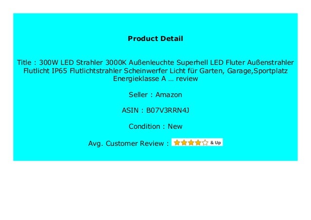 Discount 300w Led Strahler 3000k Au Enleuchte Superhell Led Fluter Au
