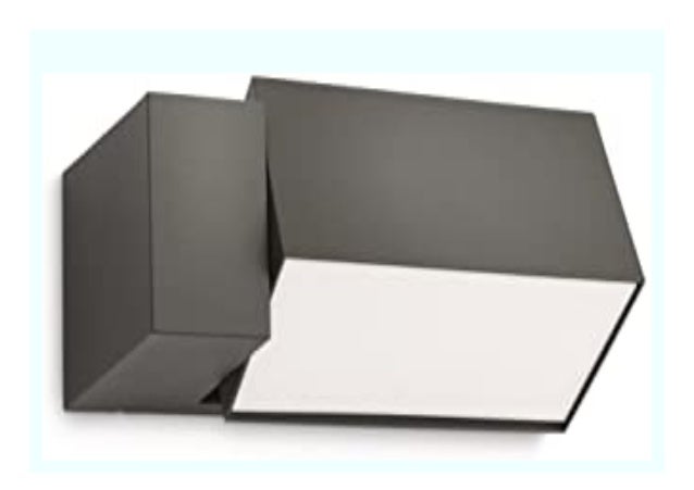 New Philips Mygarden Wandleuchte 23w Border Anthrazit R