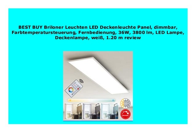 Big Sale Briloner Leuchten Led Deckenleuchte Panel Dimmbar Farbte
