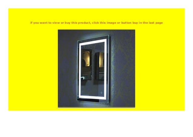 New Turefans Wandspiegel Led Badezimmerspiegel Beleuchtet Bad Spiegel