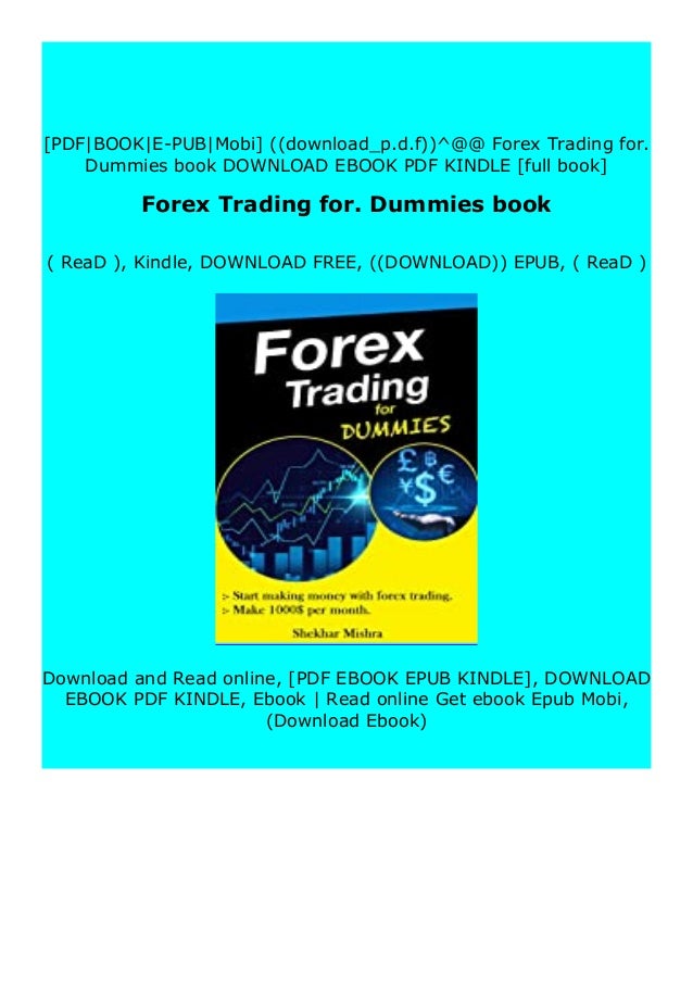 forex for dummies book