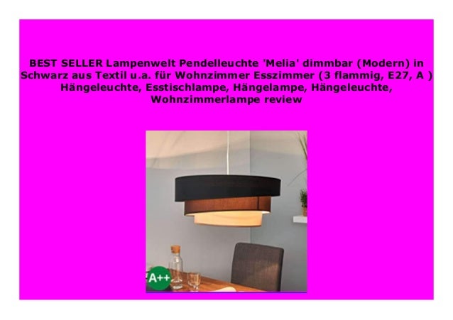 Best Product Lampenwelt Pendelleuchte Melia Dimmbar Modern In Sch