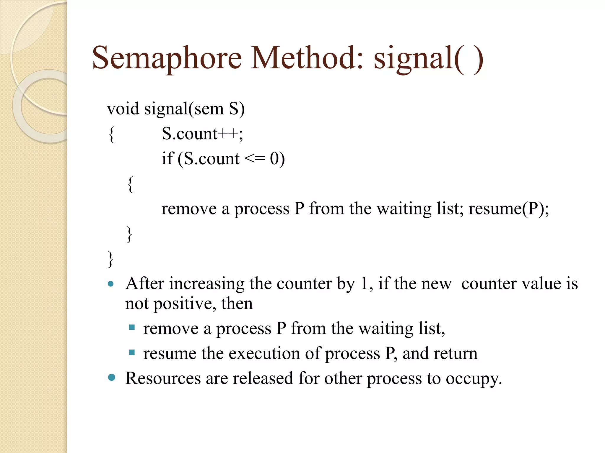 Semophores and it's types | PPTX | Programming Languages | Computing