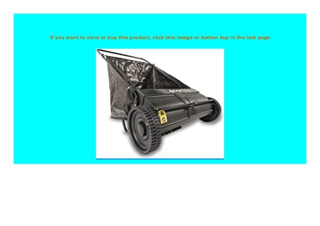 Best Price Agri Fab Rasen und Laubkehrmaschine 66 cm review 797