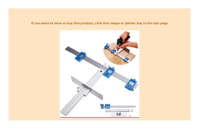 Hot Promo Exclent Aluminum Position Cabinet Hardware Jig Drill Guide