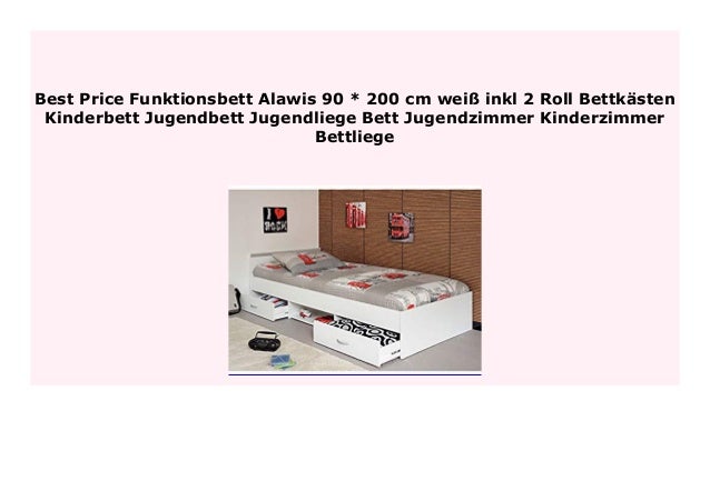 Funktionsbett 3 Bettkästen Jugendbett Kinderbett Bettliege Bett Kinderzimmer