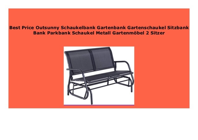Best Seller Outsunny Schaukelbank Gartenbank Gartenschaukel Sitzbank