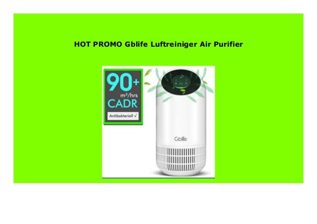 Best Price Gblife Luftreiniger Air Purifier 487