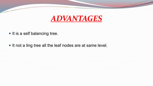 B Tree in Data Structure | PPTX | Technology & Computing