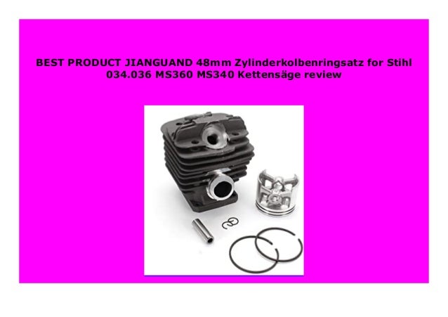 ZYLINDER ZYLINDER KIT ZYLINDER SATZ STIHL 036 MS360 MS 360 48mm