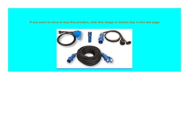 Schwabe 19601 Camping Set 10m CEE Verlängerungskabel 2 x Adapter-Leitung as