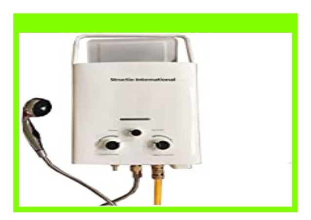 Gas Durchlauferhitzer Wasserboiler Boiler Gastherme Warmwasserbereiter Tragbar Camping Dusche 6 liter Campingdusche Pferdedusche