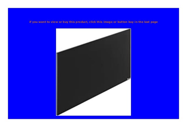 New Tectake 800695 Tafel Infrarotheizung Rahmenlos Mit Kreide Besch