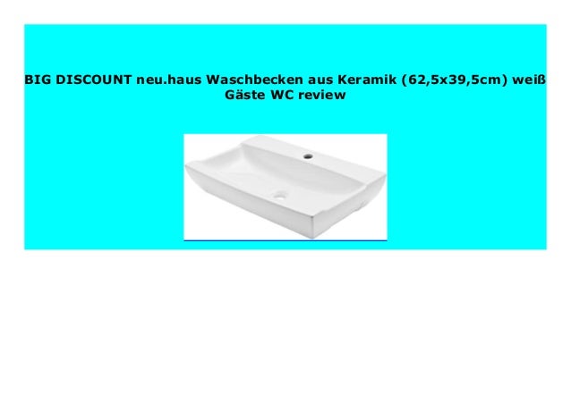 Big Sale Neu Haus Waschbecken Aus Keramik 62 5x39 5cm Wei G Ste