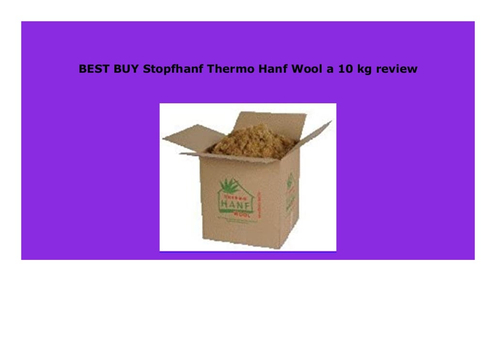 Big Discount Stopfhanf Thermo Hanf Wool a 10 kg review 125