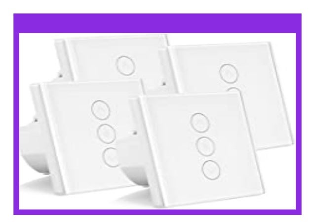 Keine neutrale Leitung erforderlich WiFi Smart Switch Sprachsteuerung für Alexa