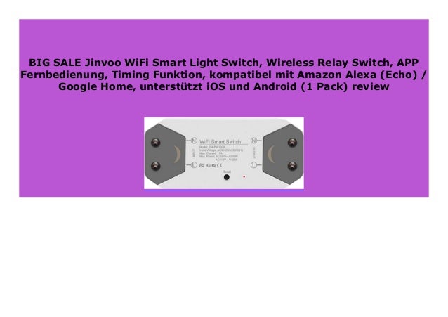 jinvoo smart google home