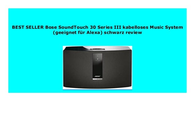 cheapest bose soundtouch 30