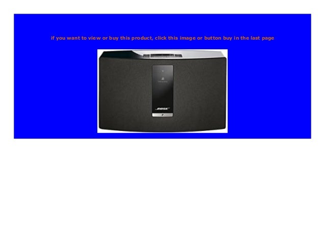 bose soundtouch 20 sale