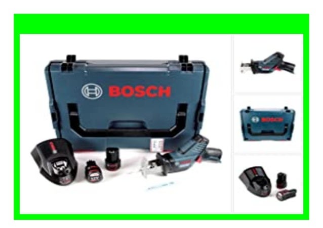 Bosch GSA 12 V della 14 con 2 X 3,0 AH Bosch GSA 12 V della 14 con 2 X 3,0 AH