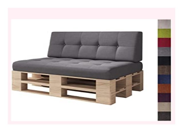 Best Buy Sunnypillow Palettenkissen Kaltschaum Palettenauflage Palett