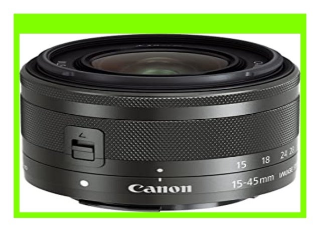 Big Sale Canon Ef M 15 45mm F 3 5 6 3 Is Stm Objektiv 49 Mm Filterge