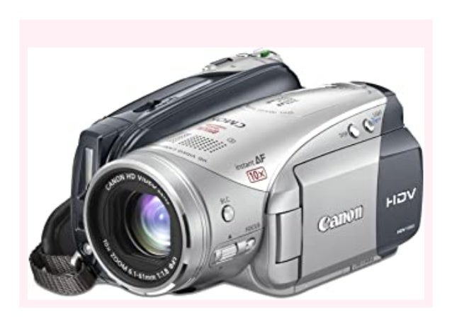 Best Seller Canon Hv20 Hd Camcorder Minidv 10 Fach Opt Zoom 6 9cm