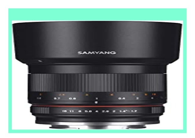 Best Product Samyang Mf 50mm F1 2 Aps C Fuji X Schwarz Manuelles Fo