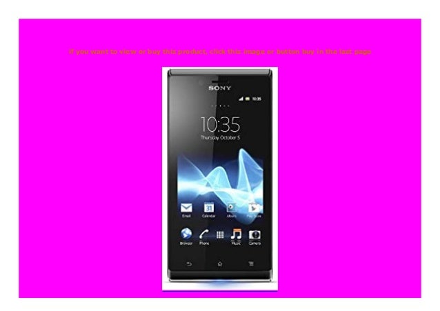 Best Buy Sony Xperia J Smartphone 10 2 Cm 4 Zoll Touchscreen Qual Best Buy Sony Xperia J Smartphone 10 2 Cm 4 Zoll Touchscreen Qual