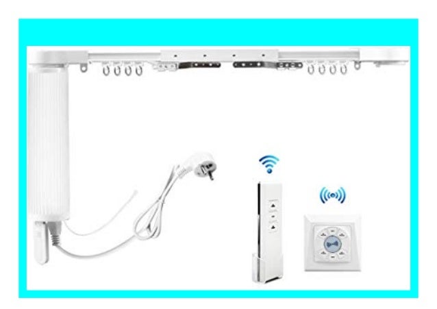 New Zemismart Elektrischer Wlan Vorhang Motor Mit Track Alexa Google
