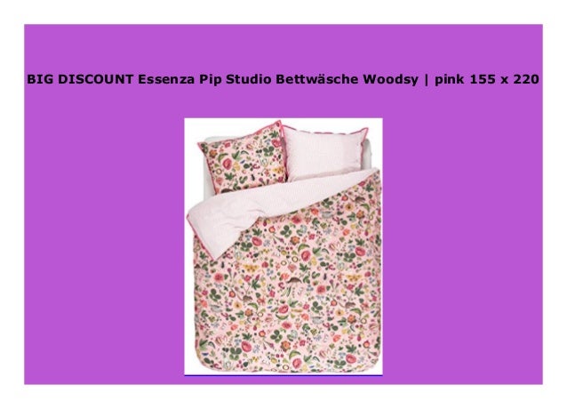 Big Sale Essenza Pip Studio Bettw Sche Woodsy Pink 155 X 220 198