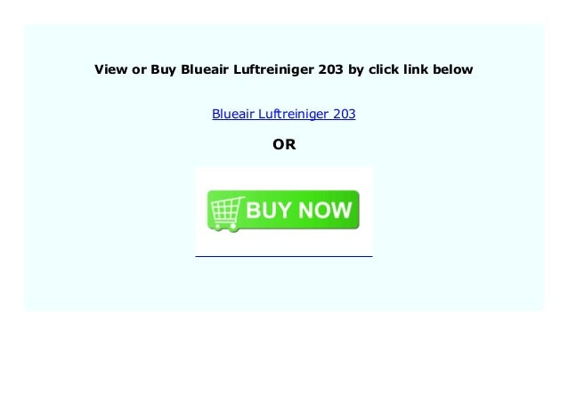 Sell Blueair Luftreiniger 203 365
