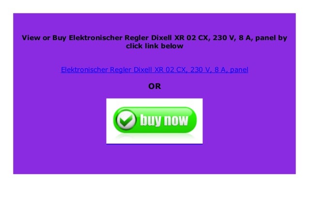 dixell cx 660 manual