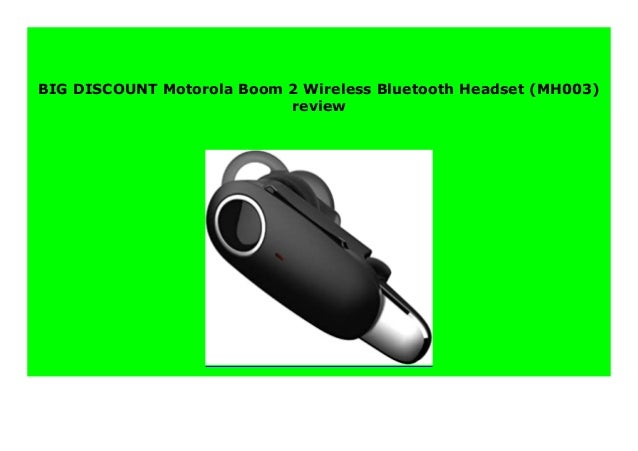 mh003 motorola