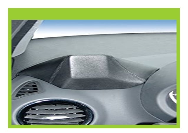 Best Buy Kuda Halterung Echtleder Schwarz F R Opel Corsa D Ab