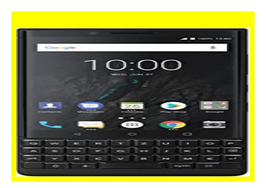 NEW BlackBerry Key2 Dual Sim Smartphone (4,5 Zoll Display, 12 Megapixel
