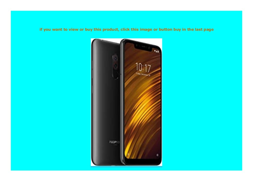 BEST BUY Xiaomi Pocophone Dual SIM 6GB/128GB Smartphone Internationalâ€¦