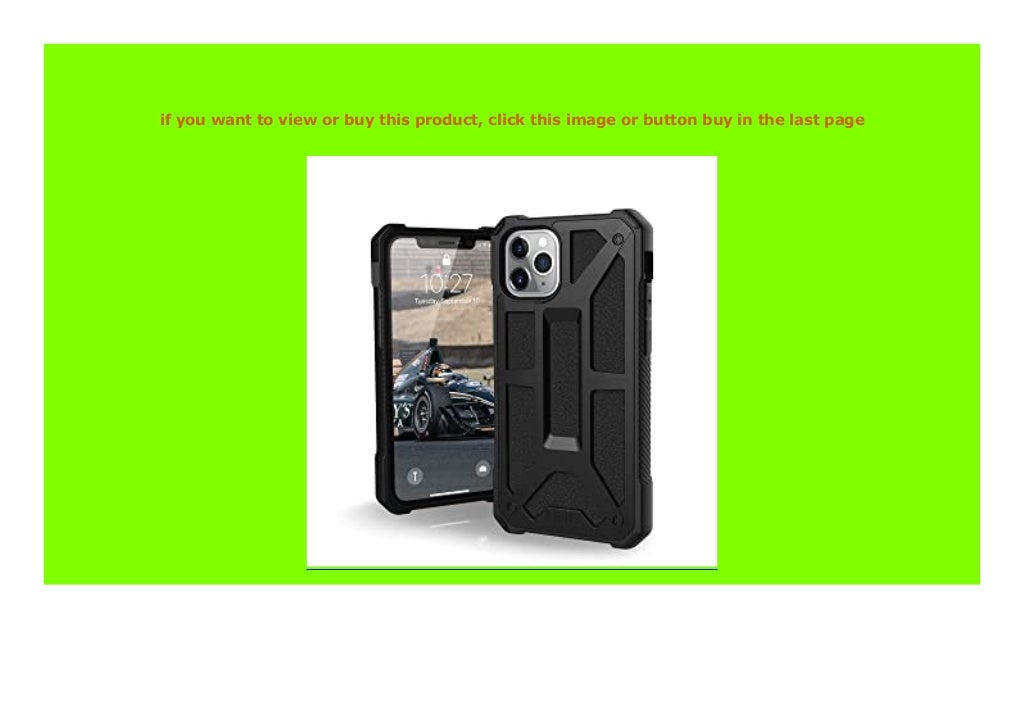 Big Discount Urban Armor Gear Monarch H Lle Apple IPhone 11 Pro 5 8 