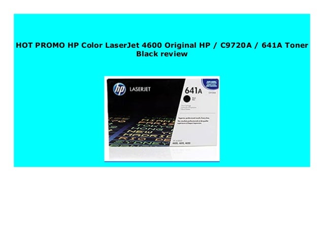 color laserjet 4600