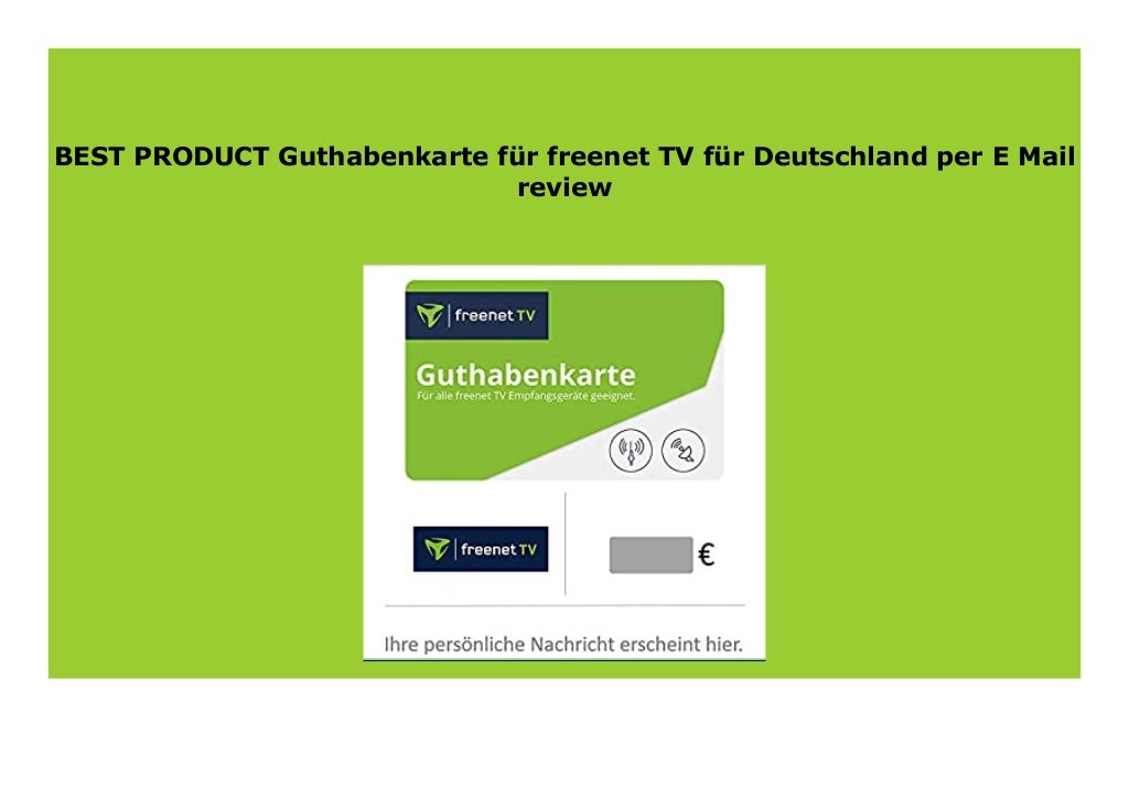 Wo Bekomme Ich Freenet Tv Guthabenkarte BEST BUY Guthabenkarte f r freenet TV f r Deutschland per E Mail review 247