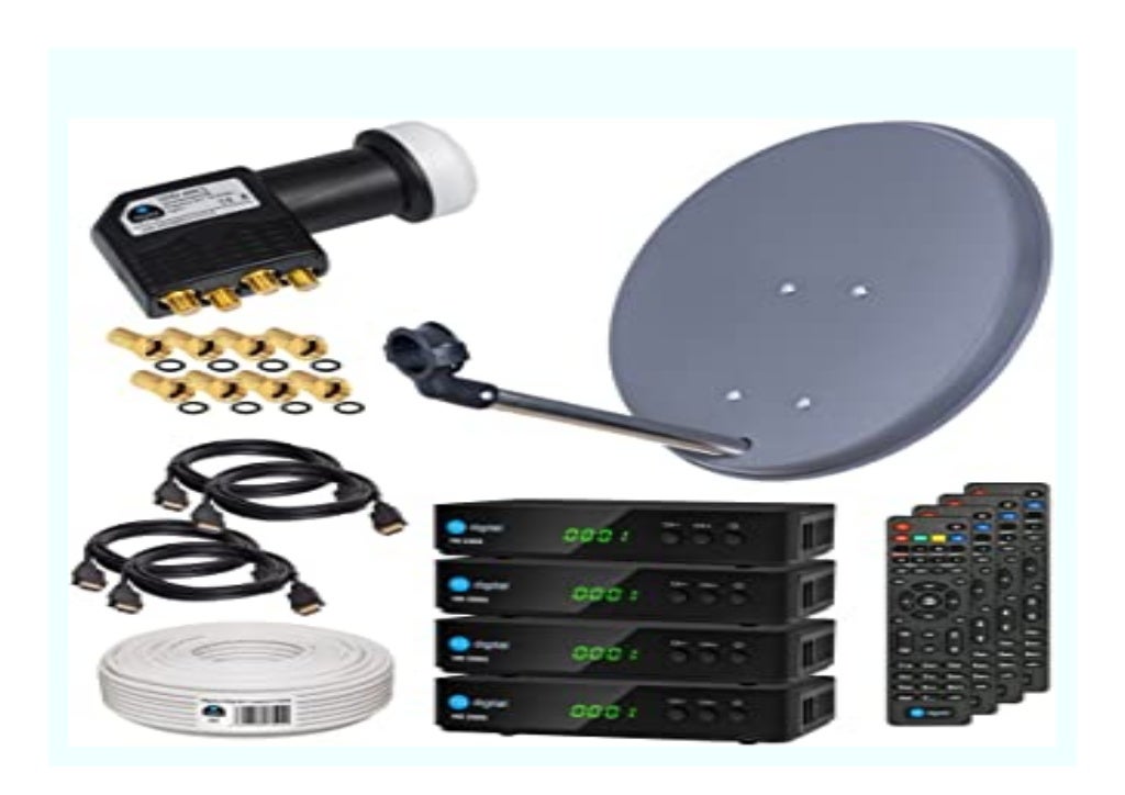 BIG SALE HB DIGITAL Sat Komplett Set Mini Sat Anlage 40cm Sch ssel