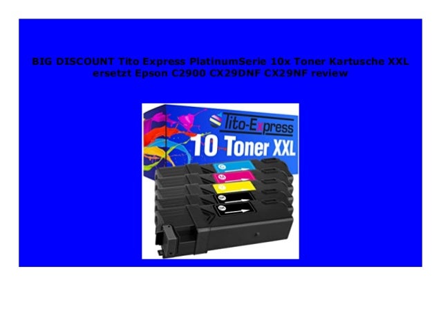 New Tito Express Platinumserie 10x Toner Kartusche Xxl Ersetzt Epson