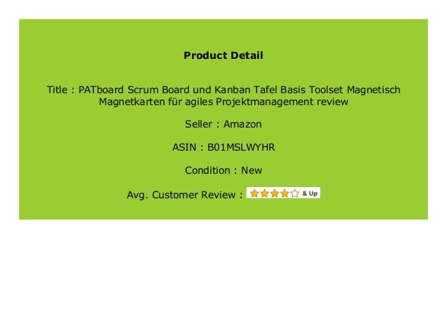 Discount Patboard Scrum Board Und Kanban Tafel Basis Toolset Magnetis