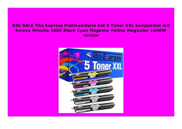 Best Buy Tito Express Platinumserie Set 5 Toner Xxl Kompatibel Mit Ko
