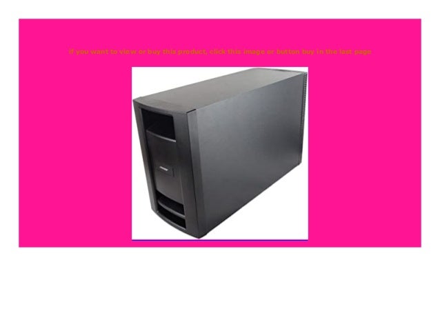 best buy bose subwoofer