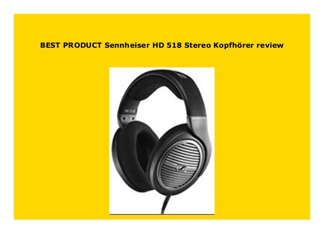 sennheiser 518