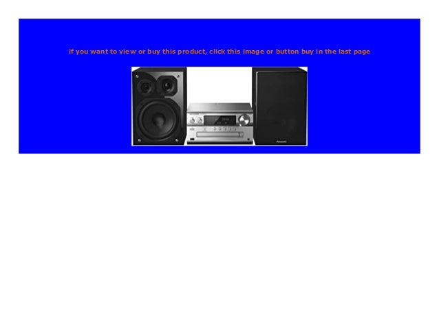 panasonic stereo bluetooth
