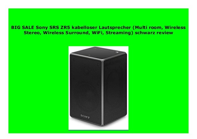 sony wireless multiroom